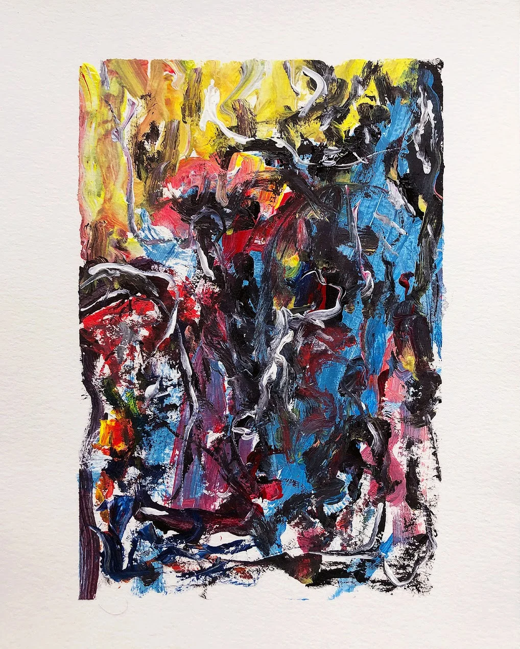 CANDOMBE | Acrylic on paper