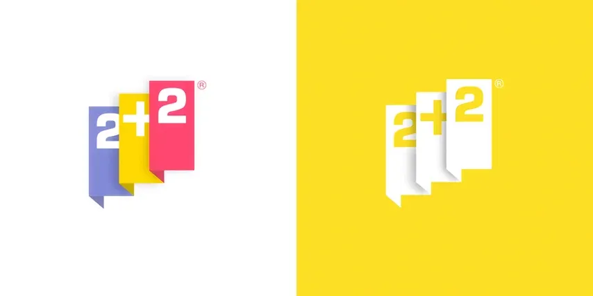 2+2(2010) - Logo &amp; Brand Design